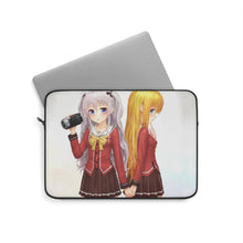Load image into Gallery viewer, Nao Tomori and Yusa Nishimori holding hands Laptop Sleeve
