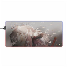 Load image into Gallery viewer, Hyakkimaru and Mio RGB LED Mouse Pad (Desk Mat)
