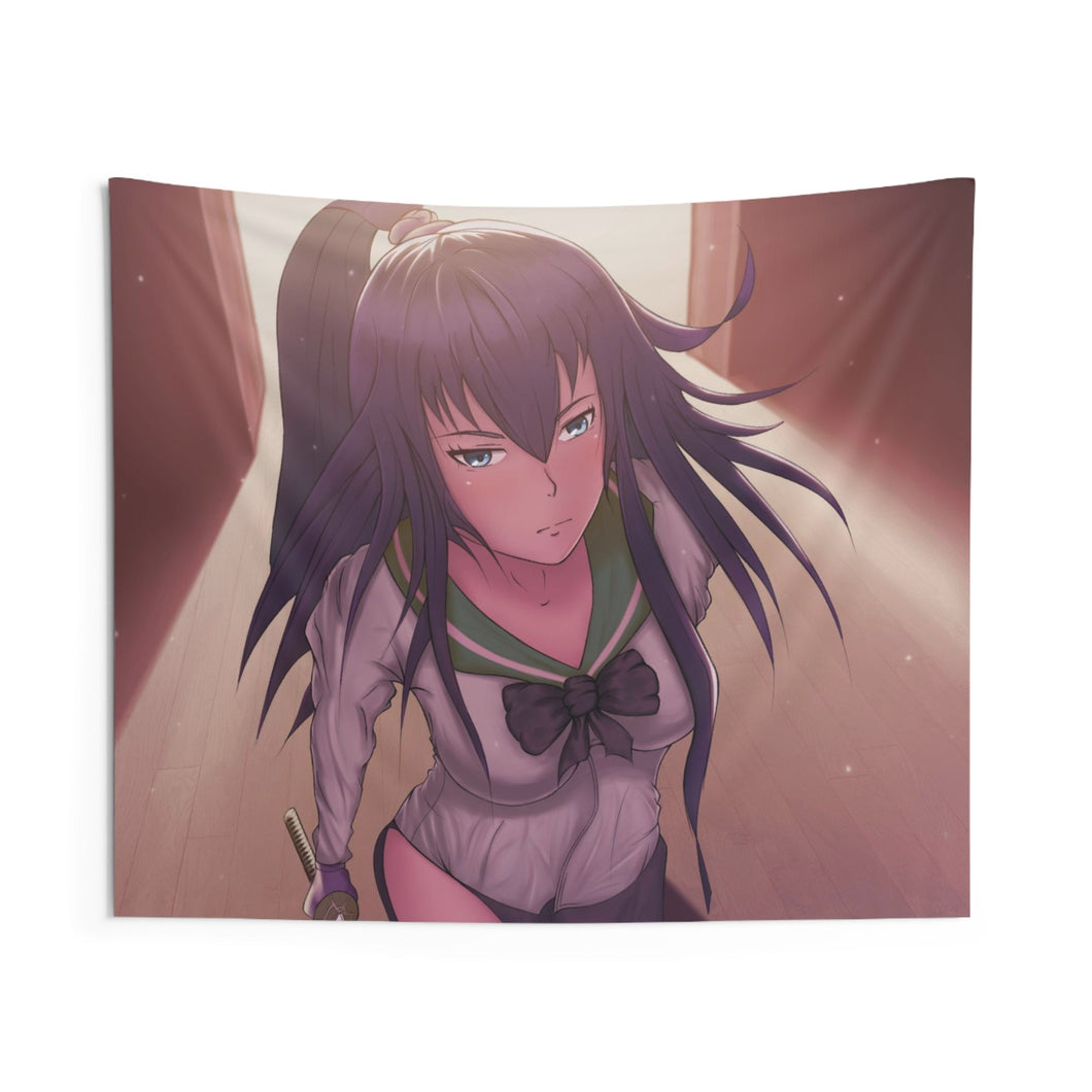 Busujima Saeko Indoor Wall Tapestry