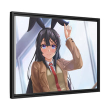 Load image into Gallery viewer, Rascal Does Not Dream of Bunny Girl Senpai Canvas Framed Art Print
