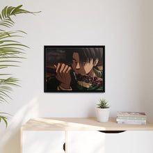 Load image into Gallery viewer, Levi Ackerman Canvas Framed Art Print
