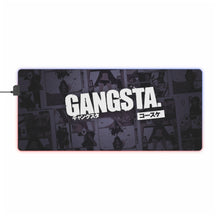 Load image into Gallery viewer, Gangsta. RGB LED Mouse Pad (Desk Mat)

