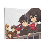 Another Mei Misaki, Kouichi Sakakibara, Izumi Akazawa, Naoya Teshigawara, Yuuya Mochizuki Indoor Wall Tapestry