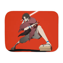Load image into Gallery viewer, Anime Samurai Champloo Sherpa Blanket
