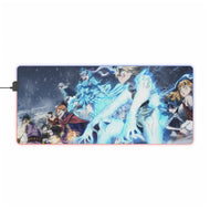 Black Clover Noelle Silva, Luck Voltia RGB LED Mouse Pad (Desk Mat)