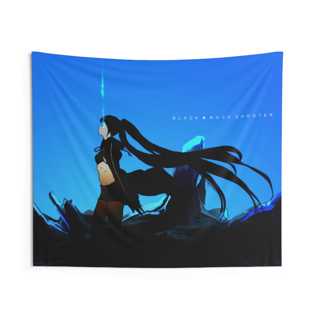 Black Rock Shooter Indoor Wall Tapestry