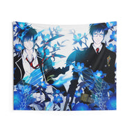 Blue Exorcist Rin Okumura, Yukio Okumura Indoor Wall Tapestry