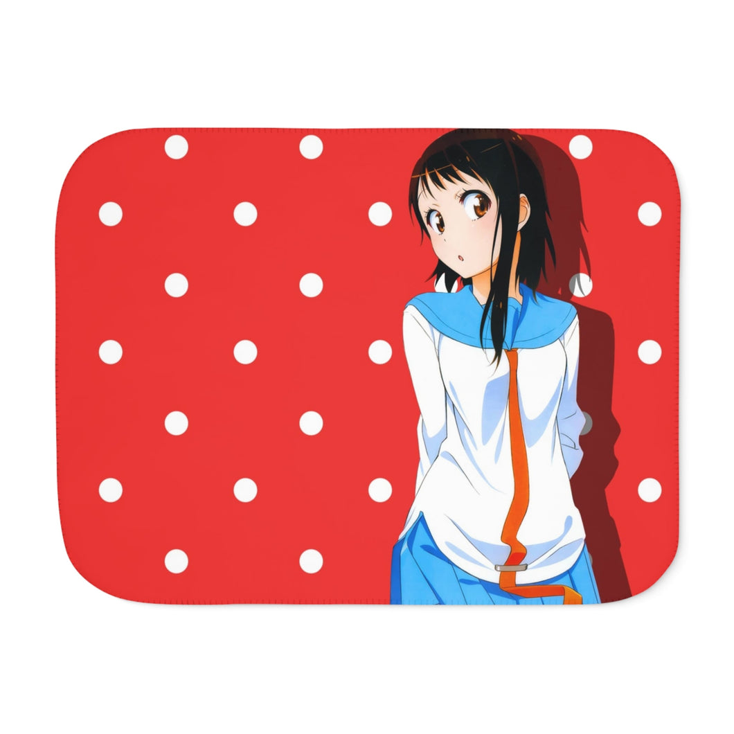 Nisekoi Kosaki Onodera Sherpa Blanket
