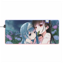 Load image into Gallery viewer, Sankarea Rea Sanka, Sankarea, Mero Furuya RGB LED Mouse Pad (Desk Mat)
