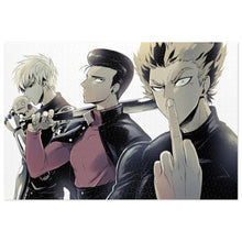 Load image into Gallery viewer, Genos, Metal Bat and Garou Jigsaw Puzzle
