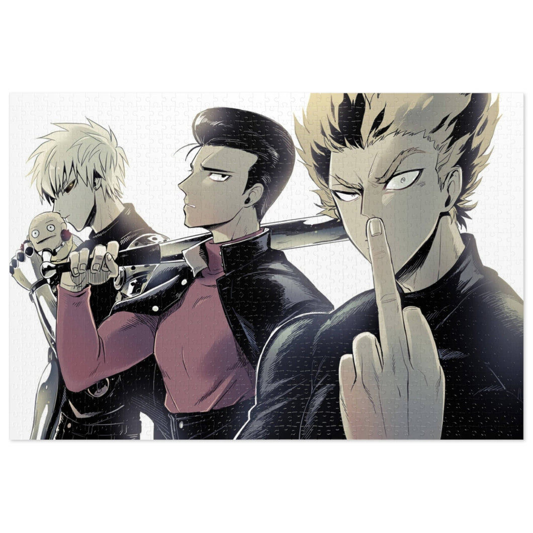 Genos, Metal Bat and Garou Jigsaw Puzzle