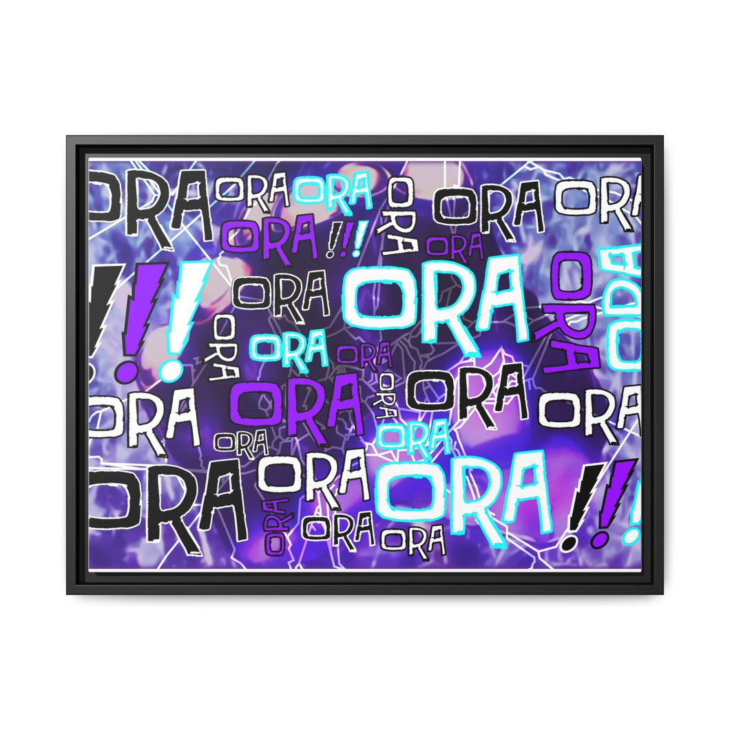 Jojo's Bizarre Adventure Canvas Framed Art Print