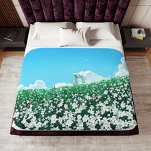 Load image into Gallery viewer, The Promised Neverland Ray, Emma Sherpa Blanket
