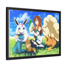 Load image into Gallery viewer, Anime Pokémonr Canvas Framed Art Print
