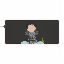 Load image into Gallery viewer, Fire Force Shinra Kusakabe RGB LED Mouse Pad (Desk Mat)
