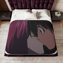 Load image into Gallery viewer, Anime Elfen Lied Sherpa Blanket
