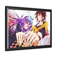 Load image into Gallery viewer, Sora and Shiro Canvas Framed Art Print
