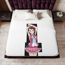 Load image into Gallery viewer, Anime Nisekoi Sherpa Blanket
