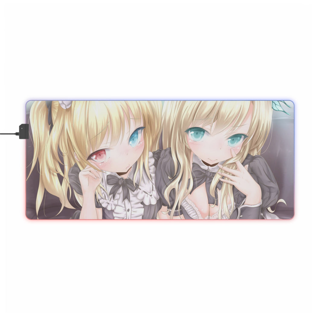 Boku Wa Tomodachi Ga Sukunai Sena Kashiwazaki, Kobato Hasegawa RGB LED Mouse Pad (Desk Mat)