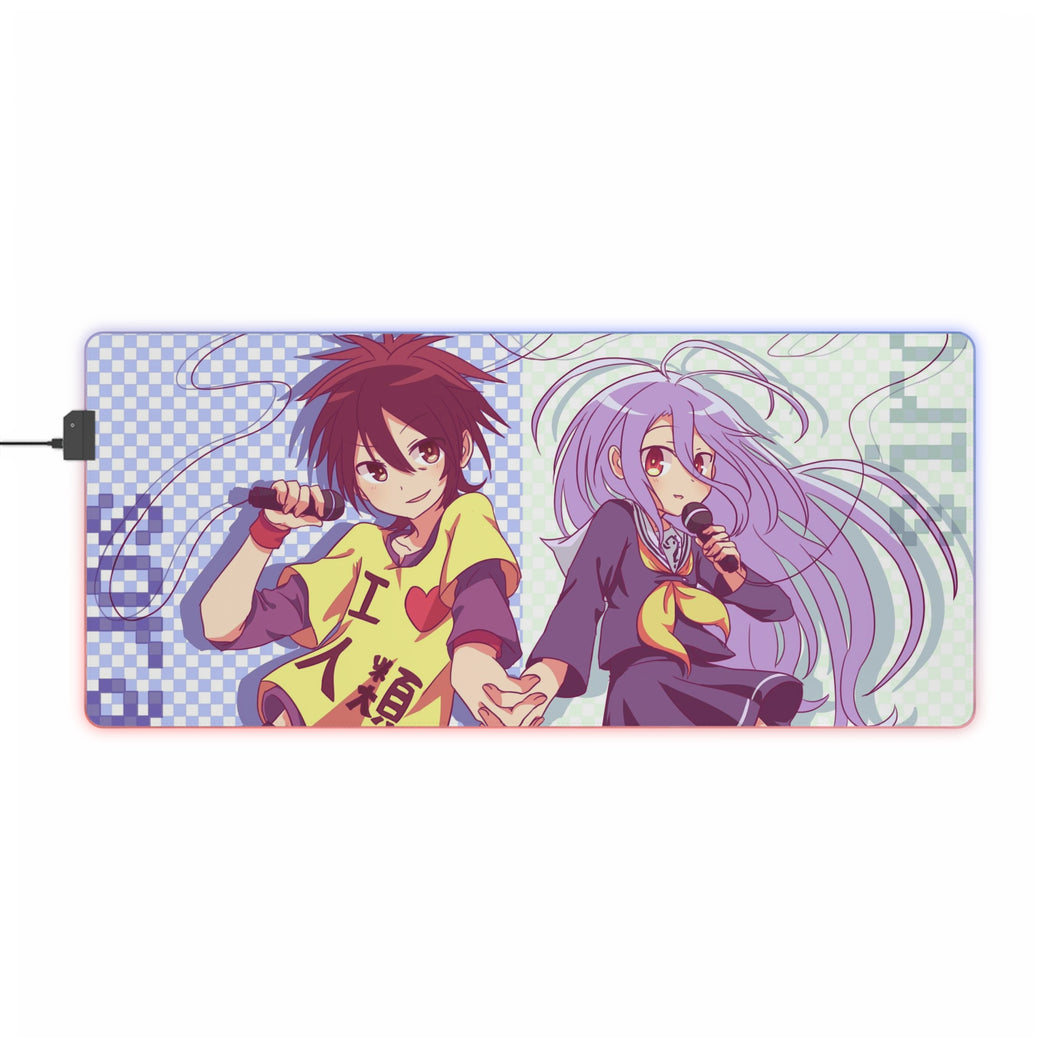 No Game No Life RGB LED Mouse Pad (Desk Mat)