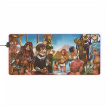 Load image into Gallery viewer, Sword Art Online Kazuto Kirigaya, Asuna Yuuki, Keiko Ayano, Rika Shinozaki RGB LED Mouse Pad (Desk Mat)
