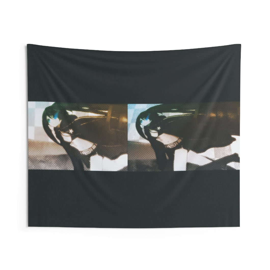 Black Rock Shooter Indoor Wall Tapestry