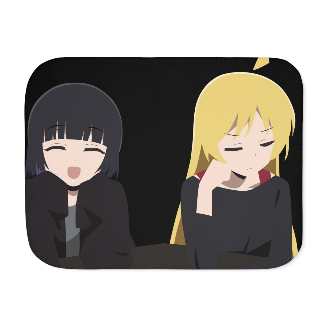 Bocchi the Rock Sherpa Blanket