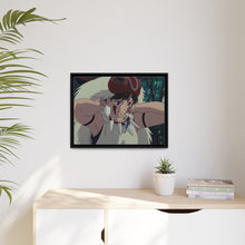 Load image into Gallery viewer, Anime Princess Mononoker Canvas Framed Art Print

