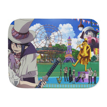 Load image into Gallery viewer, Blue Exorcist Rin Okumura, Yukio Okumura, Mephisto Pheles, Kuro, Shura Kirigakure Sherpa Blanket
