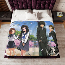 Load image into Gallery viewer, Hyuoka main members Sherpa Blanket
