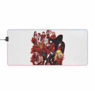 Kakegurui Yumeko Jabami, Mary Saotome, Midari Ikishima, Kirari Momobami, Yumemi Yumemite RGB LED Mouse Pad (Desk Mat)