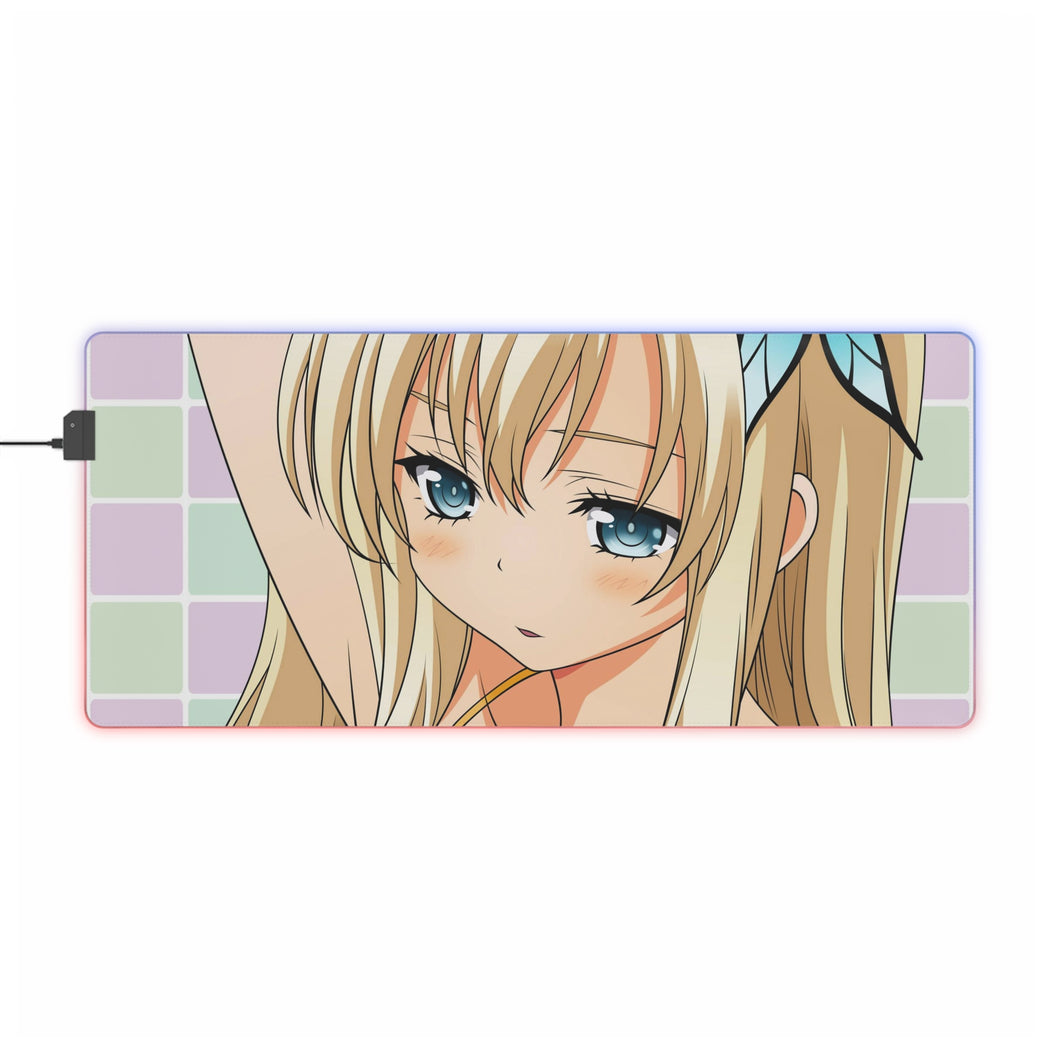 Boku Wa Tomodachi Ga Sukunai RGB LED Mouse Pad (Desk Mat)