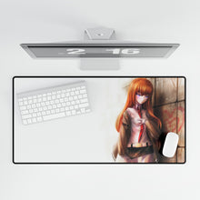 Load image into Gallery viewer, Makise Kurisu Mouse Pad (Desk Mat)
