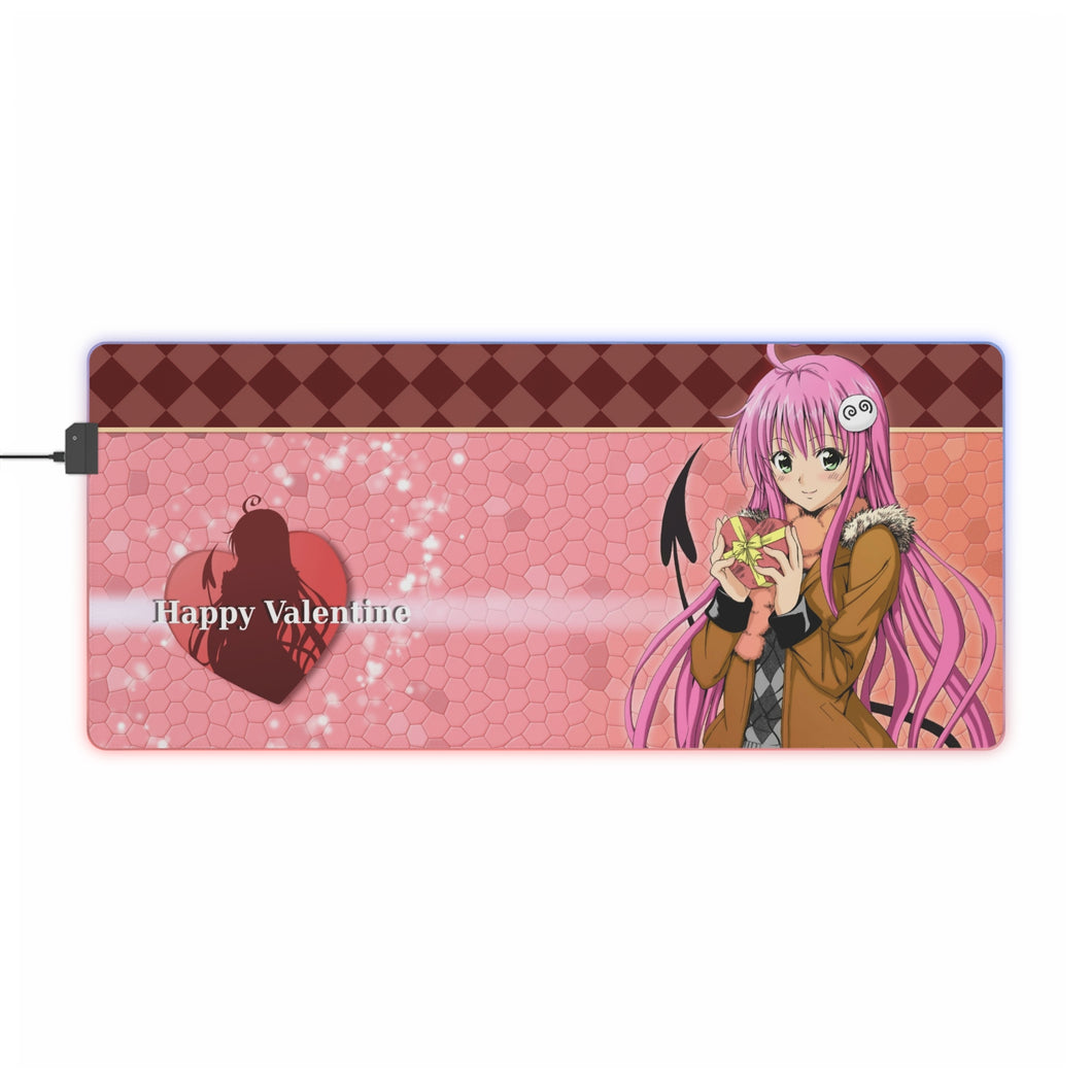 To Love-Ru RGB LED Mouse Pad (Desk Mat)