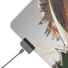 Load image into Gallery viewer, My Hero Academia Izuku Midoriya, Katsuki Bakugou RGB LED Mouse Pad (Desk Mat)

