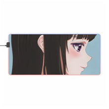 Load image into Gallery viewer, Hyouka Eru Chitanda RGB LED Mouse Pad (Desk Mat)
