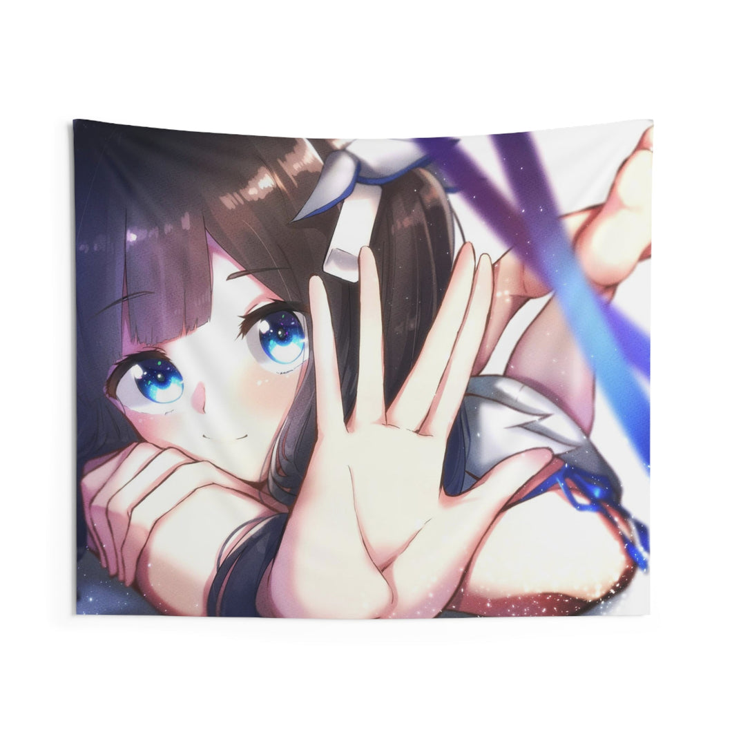 Is It Wrong to Try to Pick Up Girls in a Dungeon? Hestia Indoor Wall Tapestry