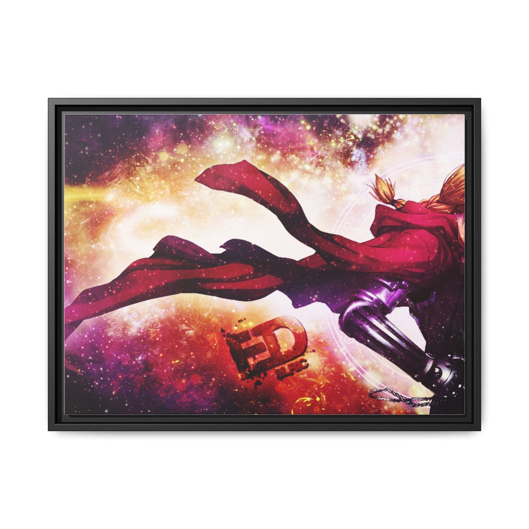 Anime FullMetal Alchemist Canvas Framed Art Print