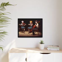 Load image into Gallery viewer, Anime Neon Genesis Evangelion Canvas Framed Art Print
