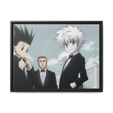 Load image into Gallery viewer, Hunter x Hunter Killua Zoldyck, Gon Freecss Canvas Framed Art Print
