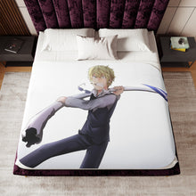 Load image into Gallery viewer, Durarara!! Shizuo Heiwajima Sherpa Blanket
