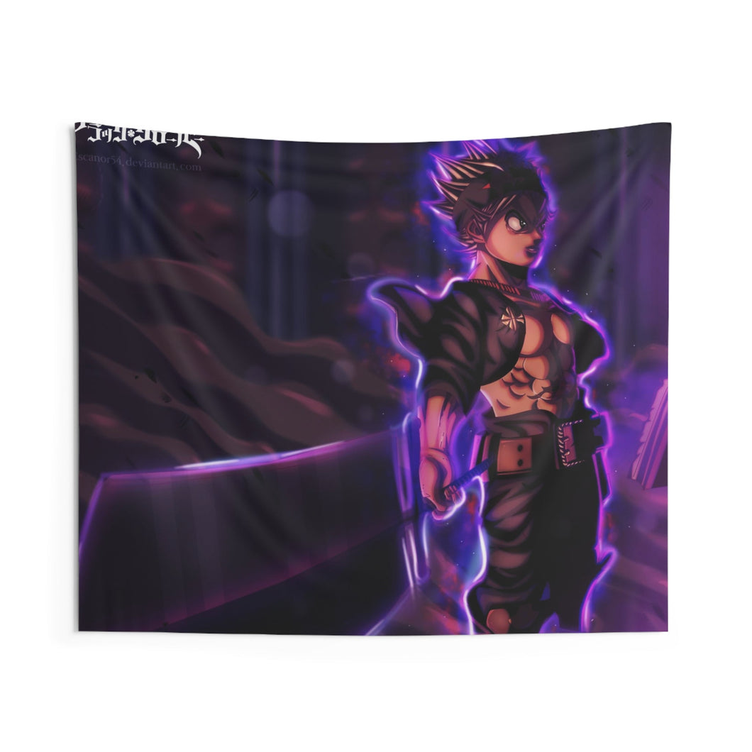 Black Clover Asta Indoor Wall Tapestry