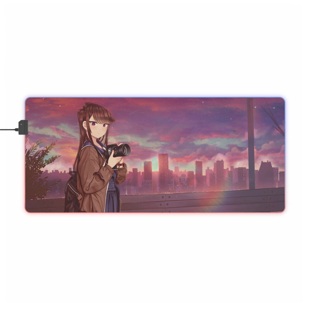 Komi Can't Communicate RGB LED Mouse Pad (Desk Mat)