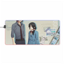 Load image into Gallery viewer, Hakuouki Shinsengumi Kitan RGB LED Mouse Pad (Desk Mat)
