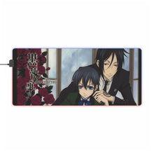 Load image into Gallery viewer, Black Butler RGB LED Mouse Pad (Desk Mat)
