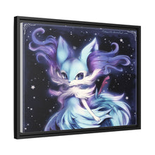 Load image into Gallery viewer, Ice Braixen Canvas Framed Art Print
