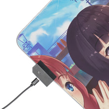 Load image into Gallery viewer, Blend S Maika Sakuranomiya, Kaho Hinata, Mafuyu Hoshikawa, Hideri Kanzaki, Miu Amano RGB LED Mouse Pad (Desk Mat)
