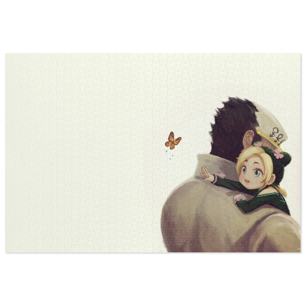 Jotaro Kujo and Jolyne Cujoh Jigsaw Puzzle
