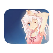 Load image into Gallery viewer, Nao Tomori Face Sherpa Blanket
