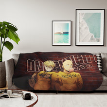 Load image into Gallery viewer, Anime One-Punch Man Sherpa Blanket

